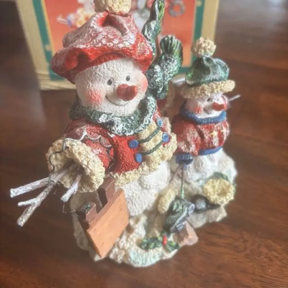 Snowman Collectible Figurine with Original Box